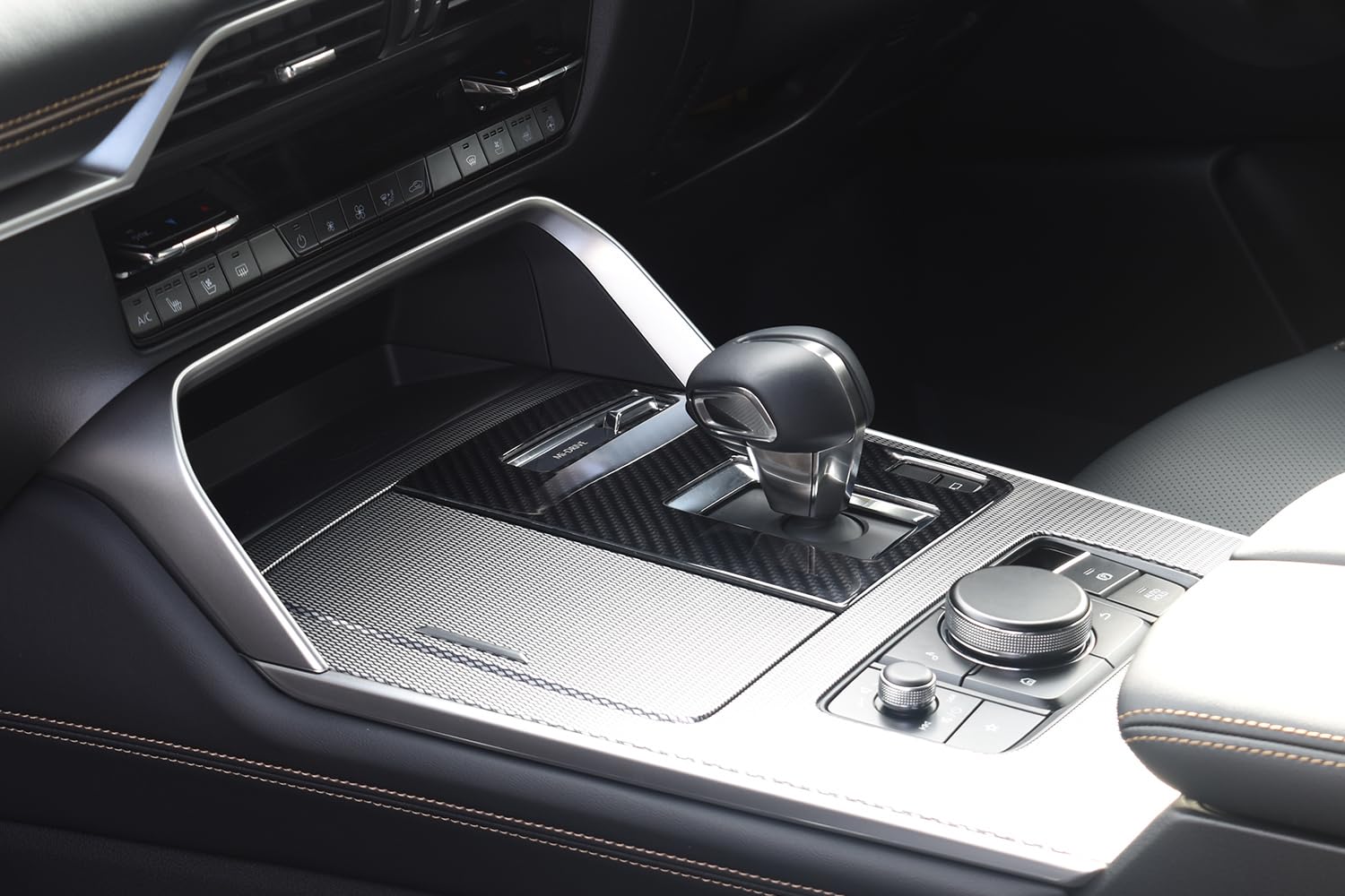 マツダ CX-60 コンソールシフトパネル Amazon | SecondStage マツダ CX-60 (2022年9月～) シフトパネル 標準